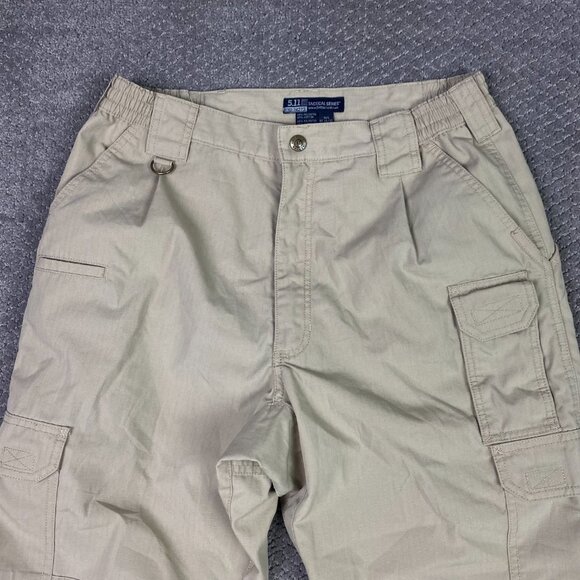 5.11 Tactical Series Taclite Pro Ripstop Cargo Pants Men's 34 x 30 Khaki - Picture 2 of 12